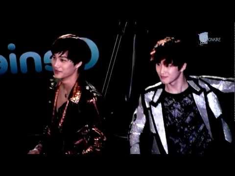 EXO-K KAI & SUHO / 지니AR체험쇼 - 20120602