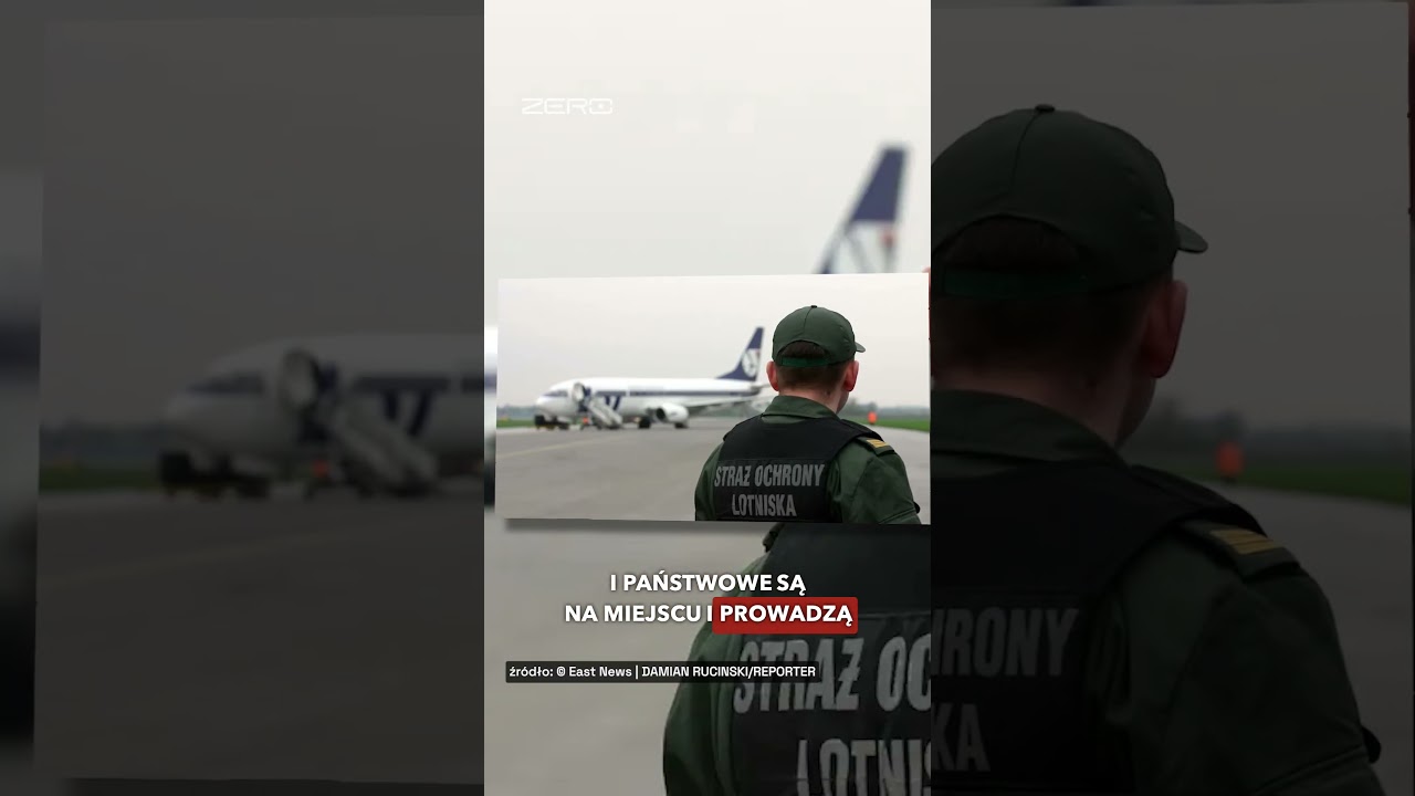 WYBUCH NA LOTNISKU W WARSZAWIE