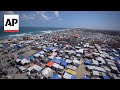Tents crowd Mediterranean shore of Deir al-Balah as more Palestinian displaced arrive