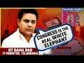 'Congress real white elephant of this country', says Telangana minister KTR