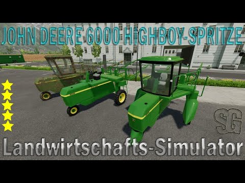 John Deere 6000 Highboy Sprayer v1.0