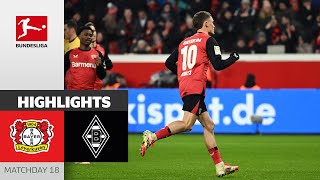 Unstoppable Wirtz Scores Twice! | Bayer 04 Leverkusen — Borussia M’gladbach 3-1 | Highlights | MD 18