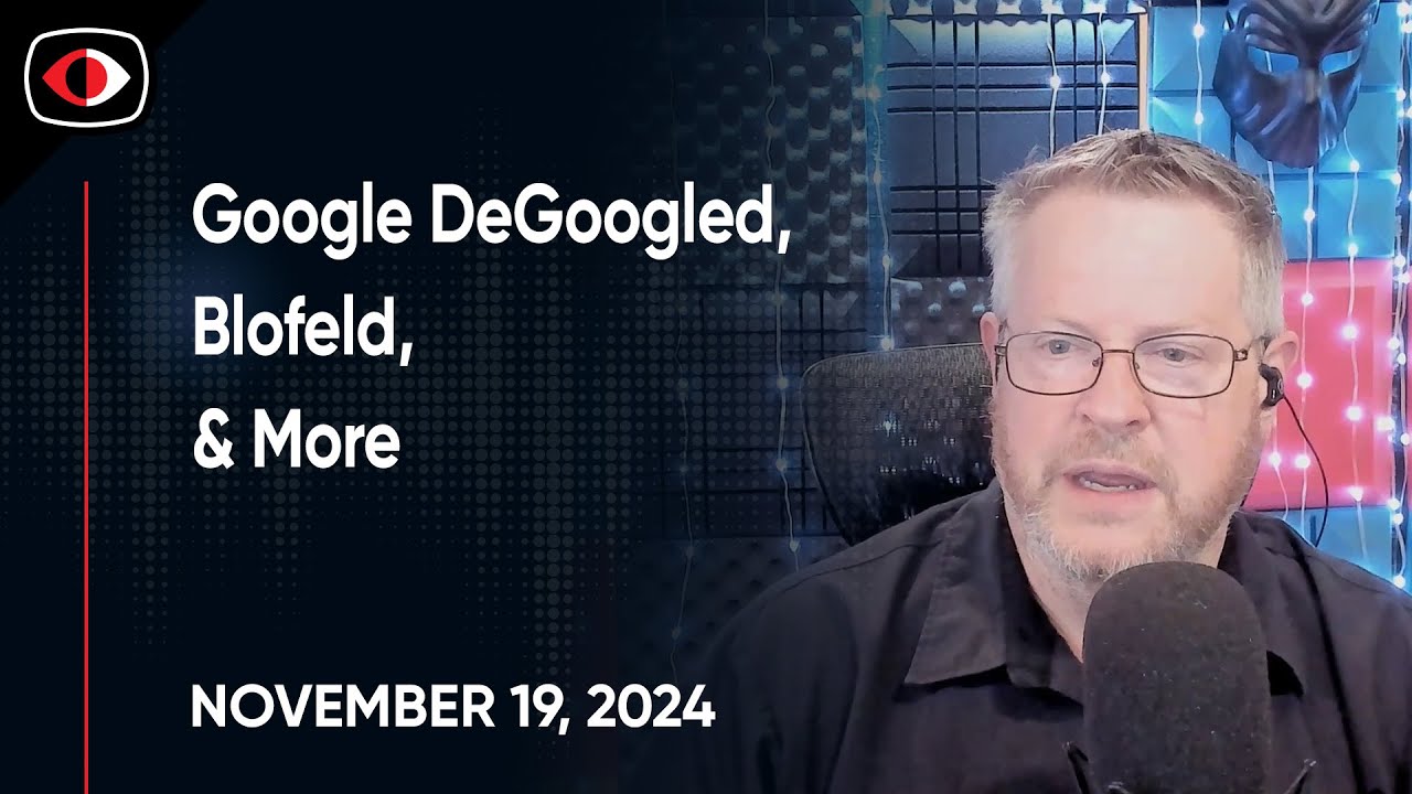 Google DeGoogled, Hammerbarn, Blofeld, VMWare, DeepData, SafePay, Josh Marpet and... - SWN #432