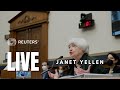 LIVE: Janet Yellen speaks at Brussels forum