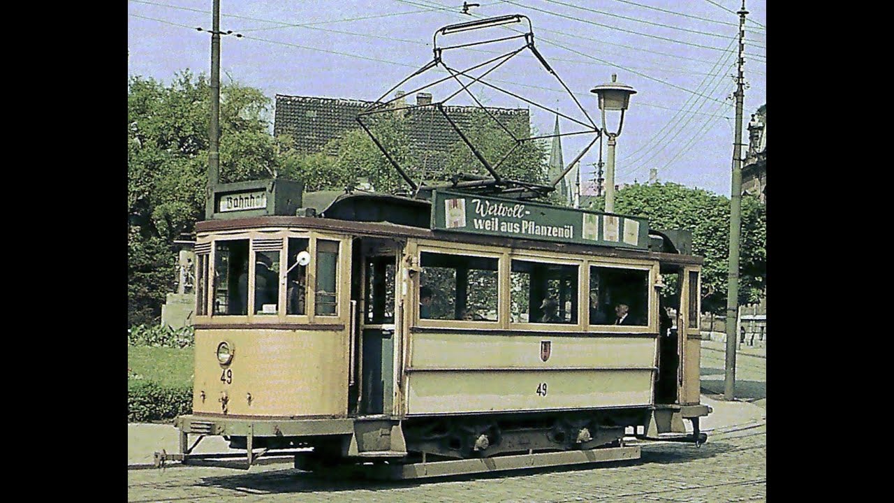 Die Geschichte Der Mühlhäuser Straßenbahn (2014) - YouTube