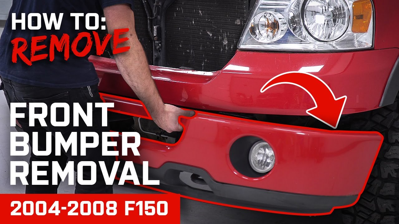 How to Remove Stock Front Bumper | 2004-2008 Ford F-150