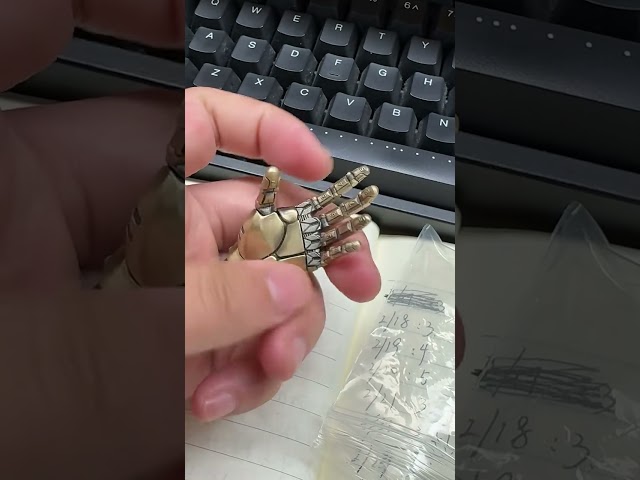 Product Link in Bio ( # 2463 ) ✅ Robotic Mechanical Hand Necklace