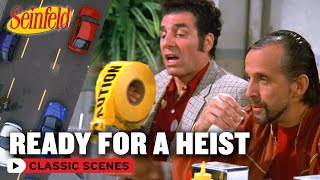 Kramer Came Ready For A Heist | The Frogger | Seinfeld