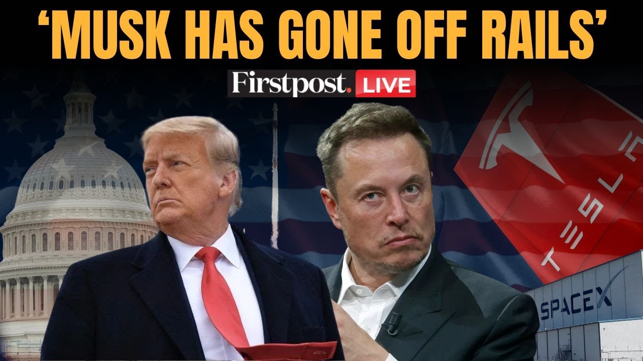Trump vs Musk LIVE: Trump Blasts Musk’s Party Bid | Tesla Stock Hit | Trump Musk Feud | N18G