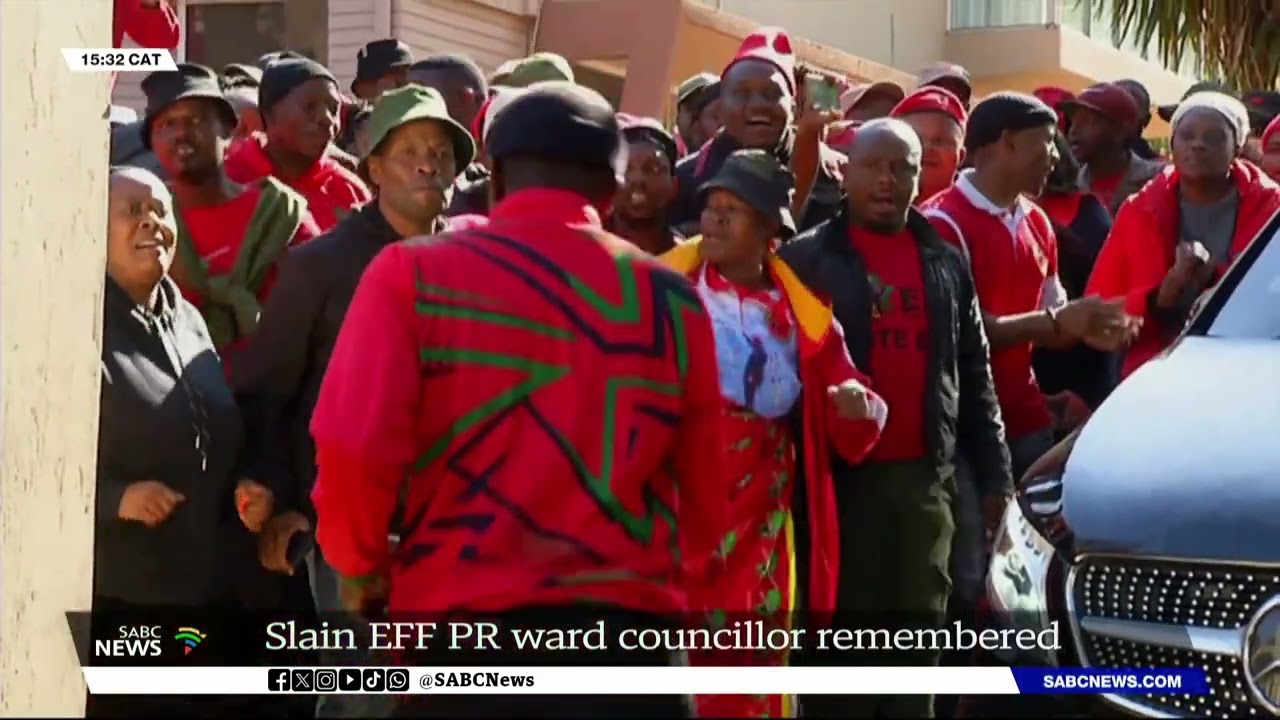 Moshe Mphahlele | Slain EFF PR ward councillor remembered