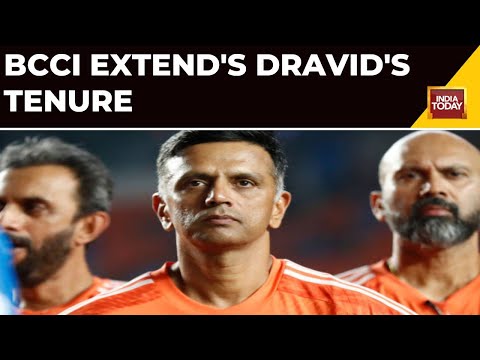 BCCI Extends Rahul Dravid's Tenure As Coach