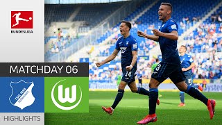 TSG Hoffenheim — VfL Wolfsburg 3-1 | Highlights | Matchday 6 – Bundesliga 2021/22
