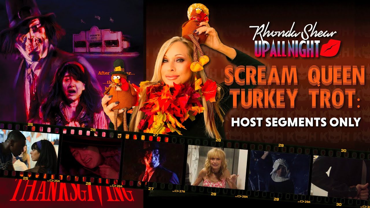 🦃 Rhonda Shear’s Up All Night: Scream Queen Turkey Trot | THANKSGIVING SPECIAL | HOST SEGMENTS ONLY