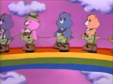 care bears on cloud