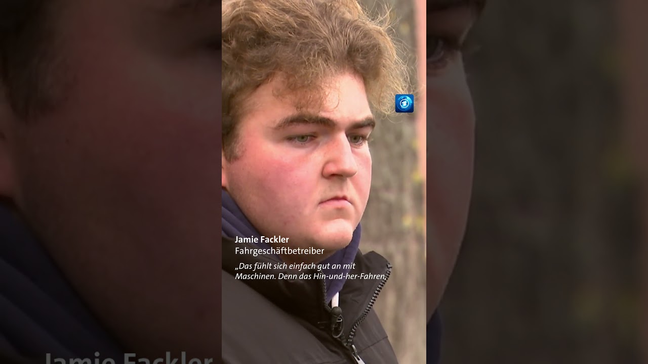 Als Investition in seine Zukunft haben seine Eltern Jamie eine eigenes Fahrgeschäft geschenkt