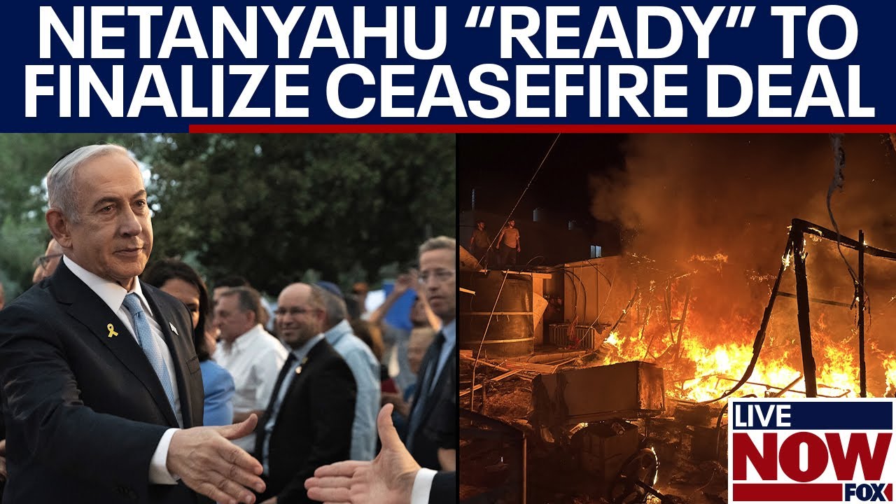 BREAKING: Israel & Hamas to negotiate ceasefire framework & details next week | LiveNOW from FOX