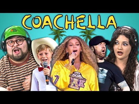COLLEGE KIDS REACT TO COACHELLA 2018 (Beychella, Eminem, Walmart Yodel Boy)