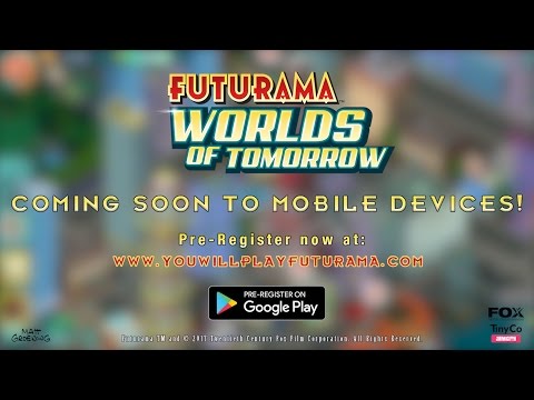 futurama worlds of tomorrow video