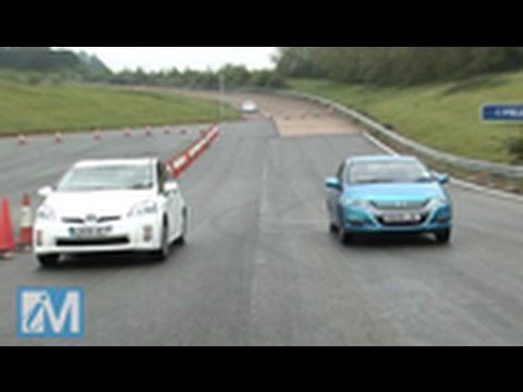 toyota prius drag race #3