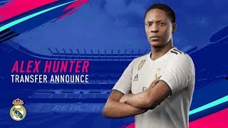 FIFA 19 -  Alex Hunter annuncia il suo trasferimento al Real Madrid