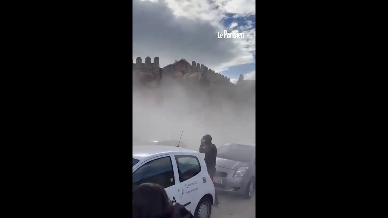 Espagne : une tour du château d'Escalona s'écroule soudainement