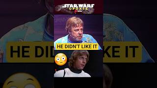 Mark Hamill did not like LUKE SKYWALKER. #starwars #shorts