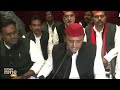 Akhilesh Yadav Highlights Contrasting Priorities in the 2024 Battle | News9  - 02:55 min - News - Video