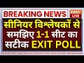 Lok Sabha Election EXIT POLL 2024 LIVE: सीनियर विश्लेषकों से समझिए 1-1 सीट का सटीक EXIT POLL | UP
