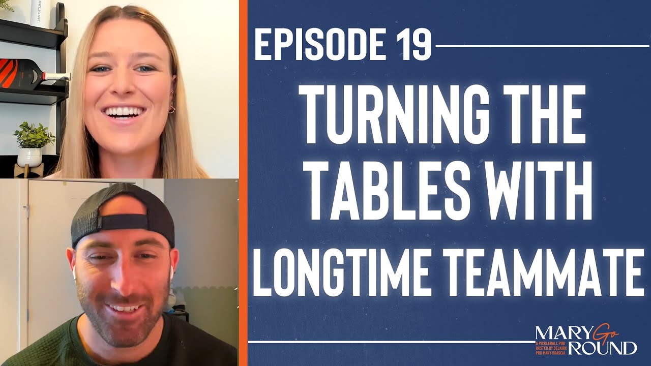 From the Hockey Ice to the Pickleball Court ⛸️ Unveiling an Unlikely Journey | MaryGoRound Podcast