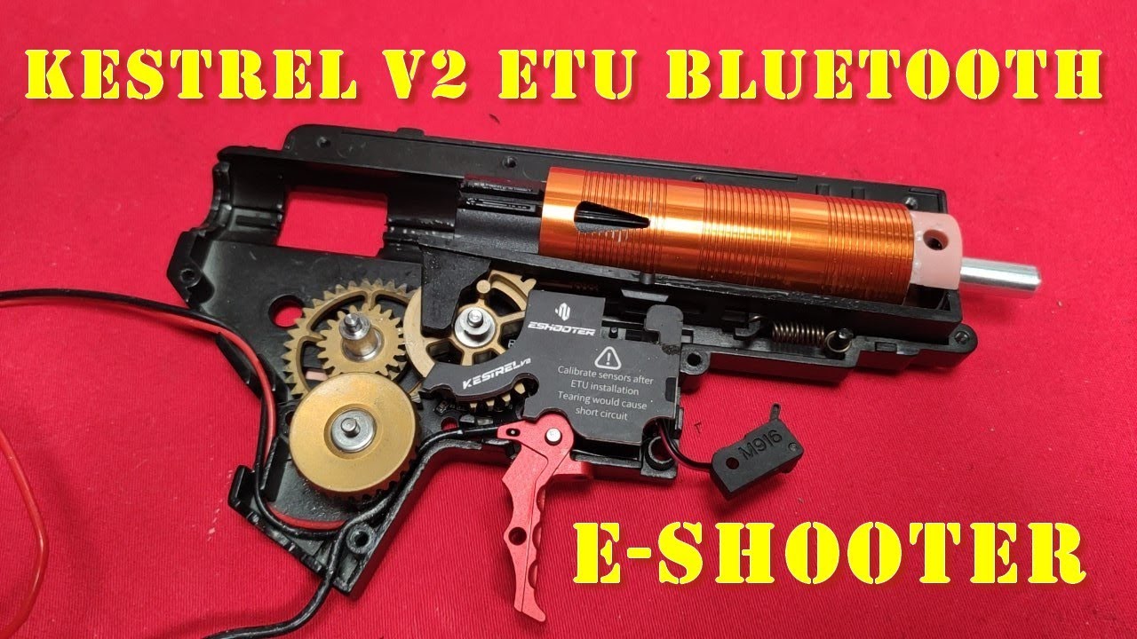 Airsoft - Eshooter Kestrel V2 ETU bluetooth [French]