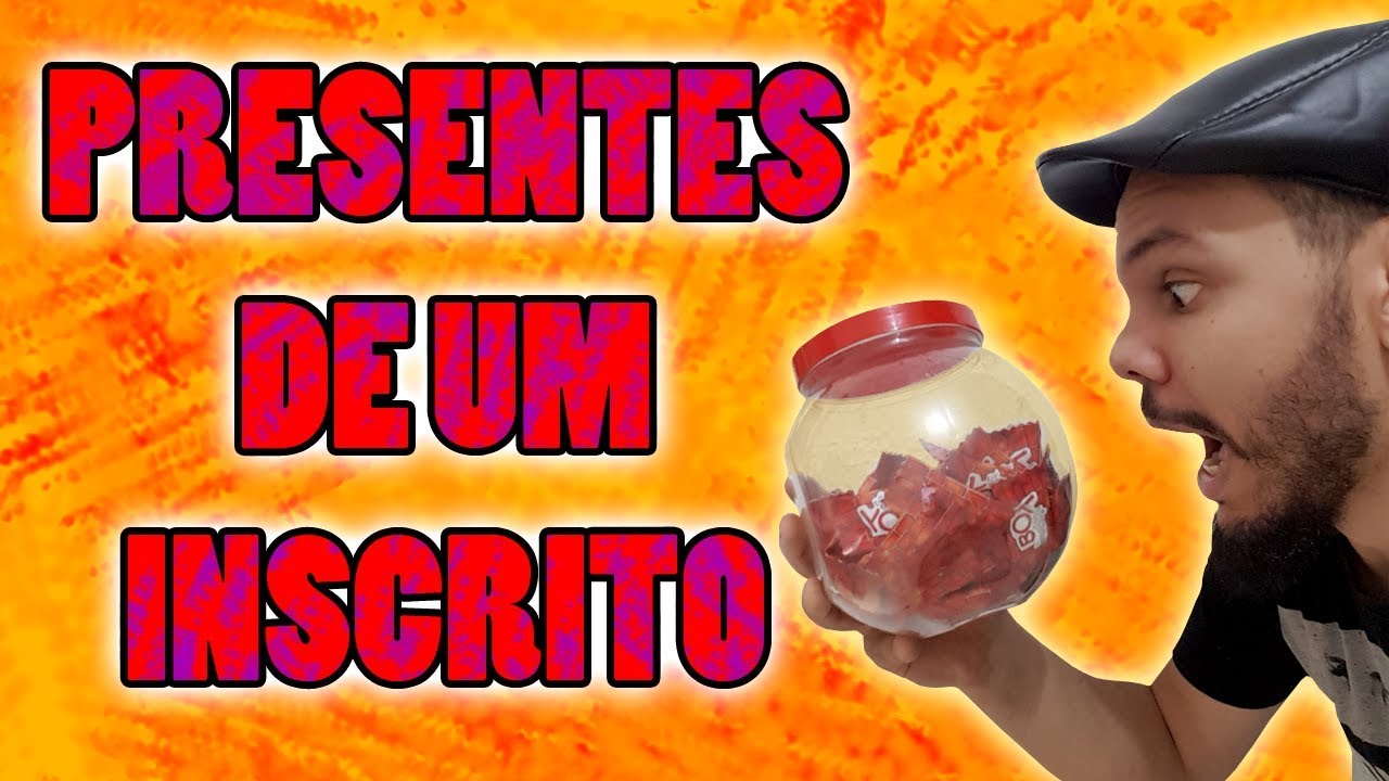 PRESENTES DE INSCRITO - Fabricio Nerd Geek - Gameplay do Boy