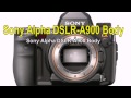 Sony Alpha DSLR A900_ Body