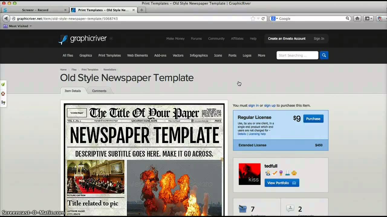 Create A Newspaper Template from i1.ytimg.com