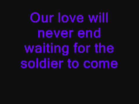 travelin soldier with lyrics