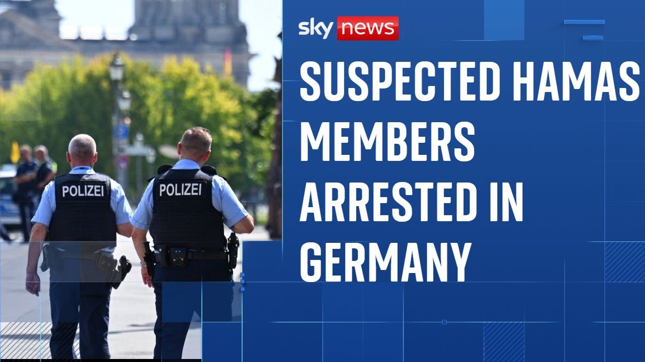 German officials arrest suspected Hamas members