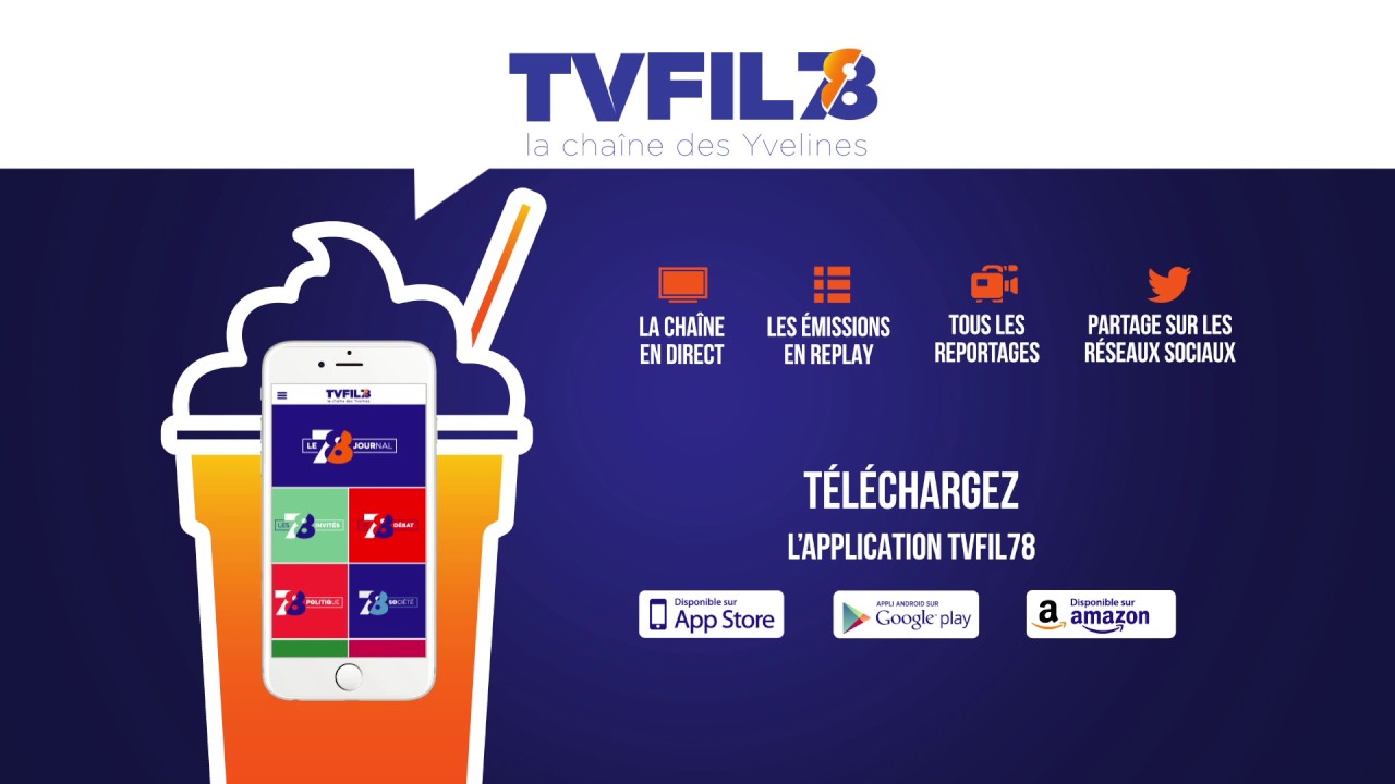 TVFIL 78 disponible sur smartphones et tablettes