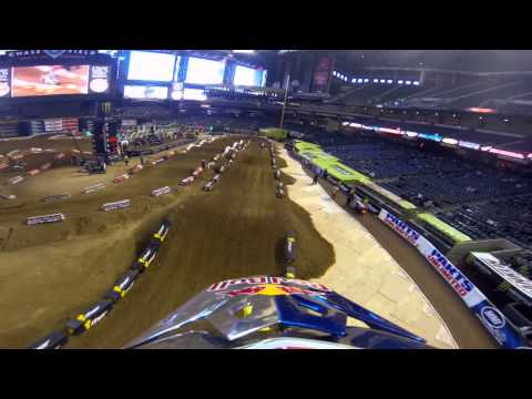 GoPro HD: James Stewart Practice Lap 2013 Monster Energy Supercross Phoenix 