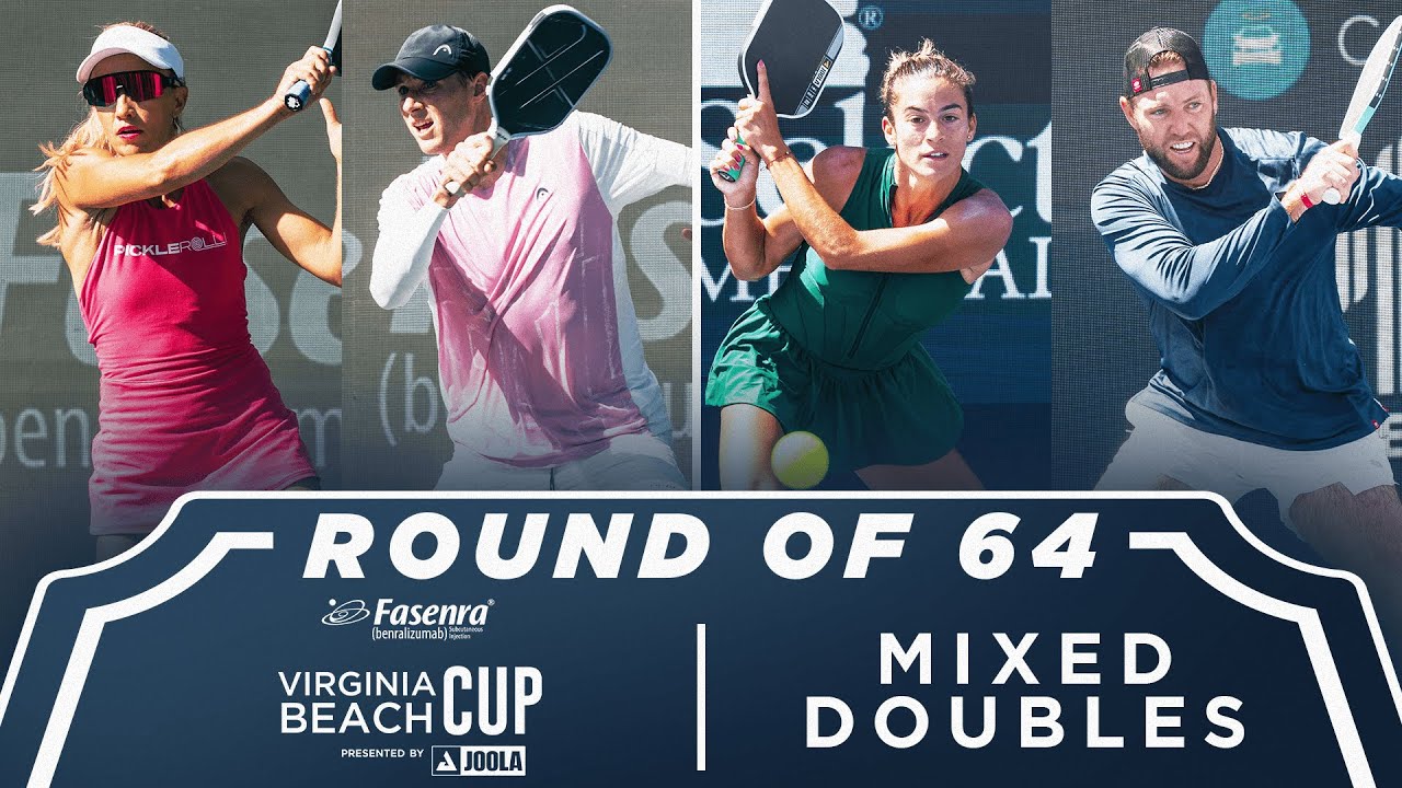 Jones/Bellamy v DiMuzio/Sock at the Fasenra Virginia Beach Cup presented by Joola