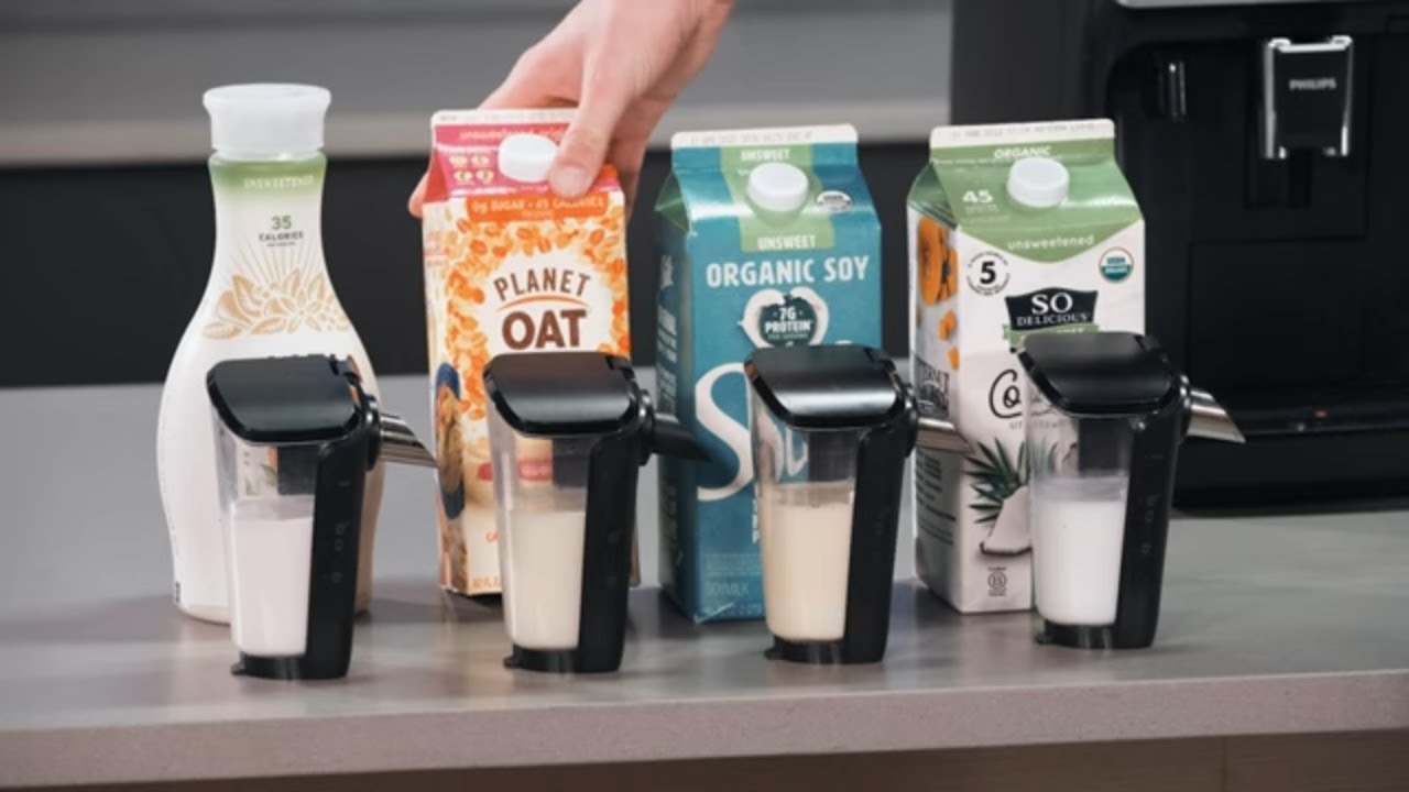 Can alternative milks work in the Philips LatteGO milk frothing system?