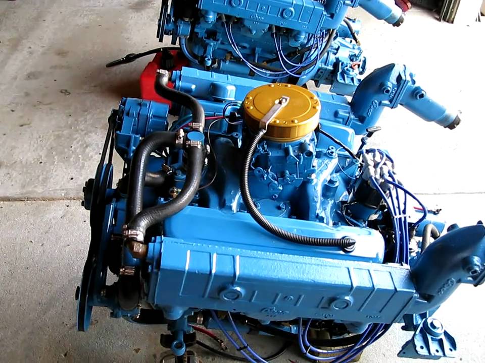 Twin Chrysler 318 Marine Engines @ Neptune Marine - YouTube chrysler 318 engine diagram 