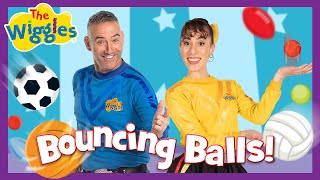 Bouncing Balls - The Wiggles ⚾️⚽🏀🏐 Fun Kids Song - Join the Playtime Adventure!