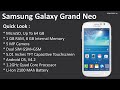 Samsung Galaxy Grand Neo GT-I9060  Price Specification Review 5.01 Inch Touchscreen with  1GB RAM