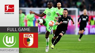 🔴 LIVE | VfL Wolfsburg — FC Augsburg | Matchday 11 – Bundesliga 2021/22
