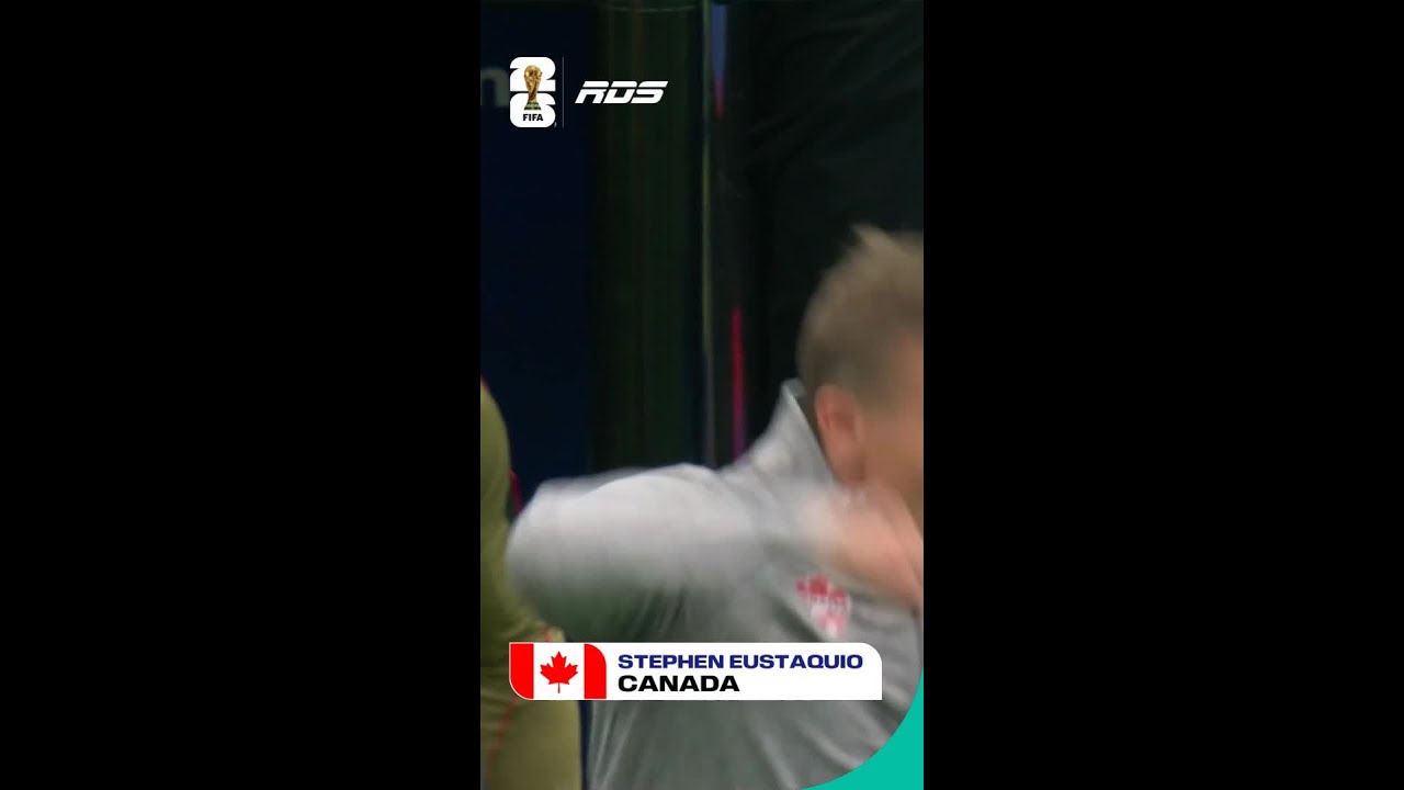 STEPHEN EUSTAQUIO DONNE LES DEVANTS AU CANADA EN TEMPS ADDITIONNEL! 🇨🇦🔥#fifaworldcuponyt