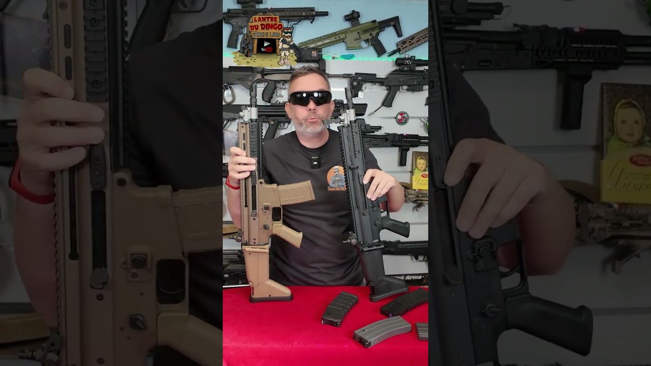 Le SCAR-L Mk2 GBBR est dans l'Antre ! #airsoft #shorts #gbbr #evike
