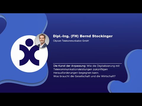 Dipl.-Ing. (FH) Bernd Stockinger (Citycom Telekommunikation GmbH)