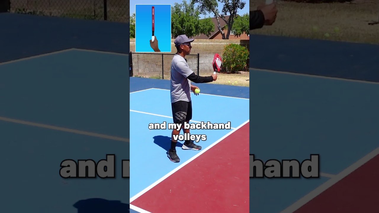 The essential GRIP for dinks and volleys