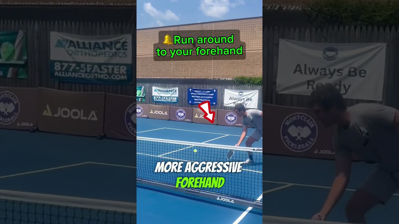 Work Smarter not HARDER! #pickleball #shorts