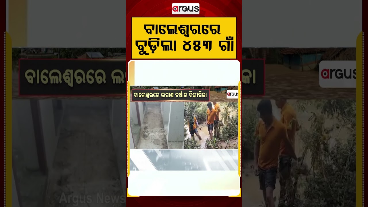 ବାଲେଶ୍ୱରରେ ବୁଡ଼ିଲା ୪୫୩ ଗାଁ | Argus Reels | BalasoreFlood | BudhabalangaRiver | RescueOperation