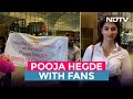Cannes 2022: Fans surprise Pooja Hegde with a poster at the airport